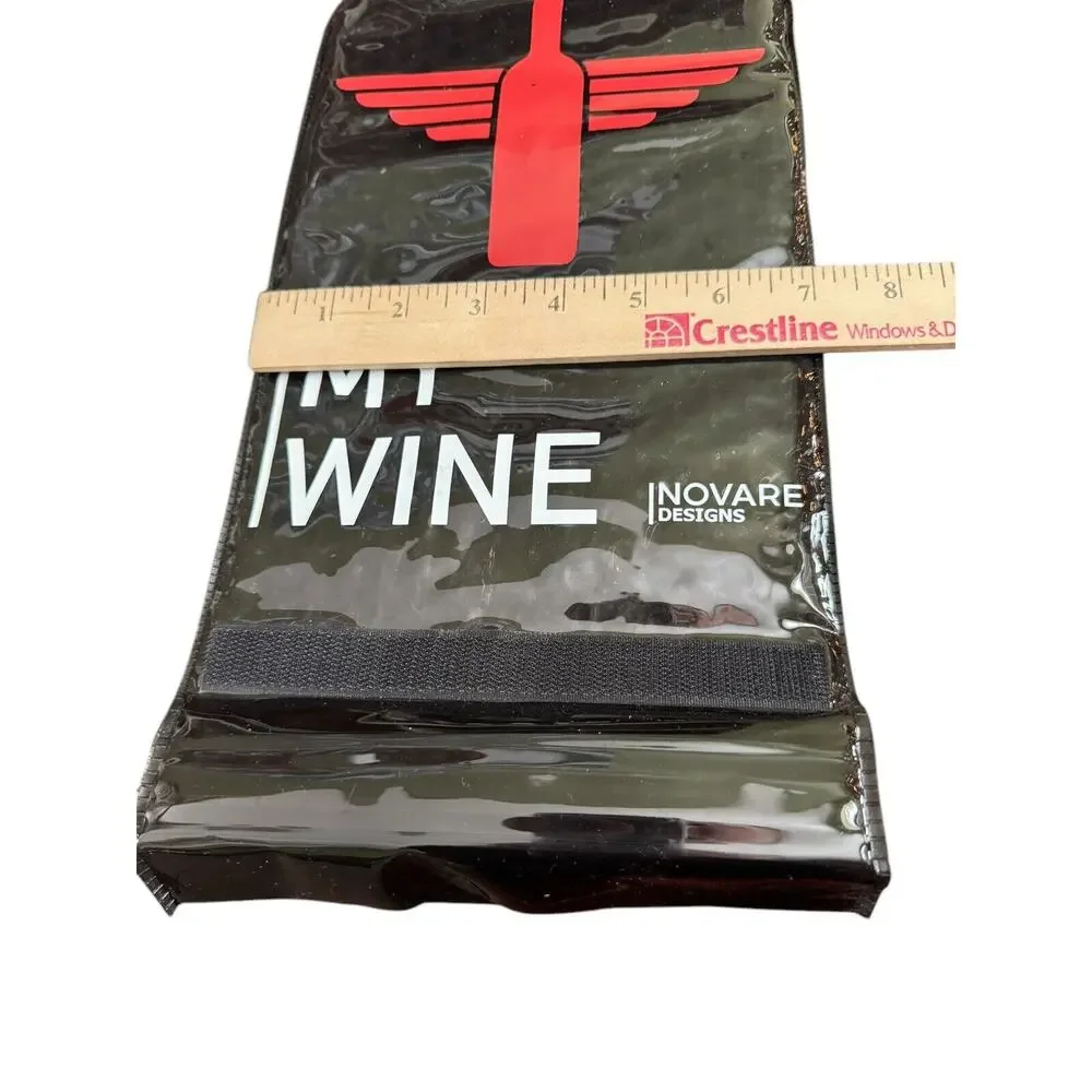 Wine Beer Bottle‎ Protector Bags (3) Sealable Travel Reusable Flight Inovare